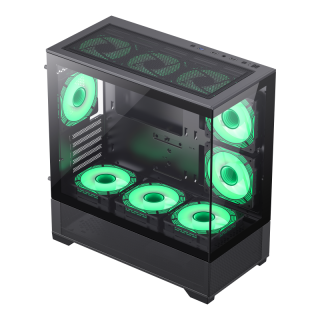 Gamemax Vista MB Micro ATX Transparent Gaming PC Cases
