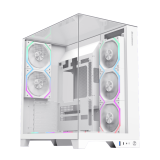 Infinity Pro WH-Tempered Glass PC Case | GAMEMAX
