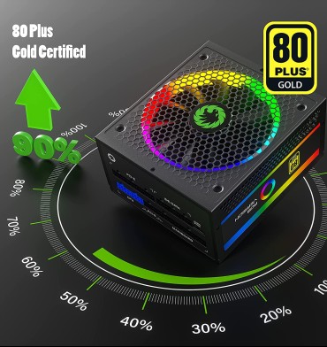 【有料评测】GAMEMAX RGB-1050 Pro电源评测 金牌价格白金效能