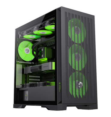 ATX PC Gehäuse | Optimaler Lüftungskonzept & Stylish Design