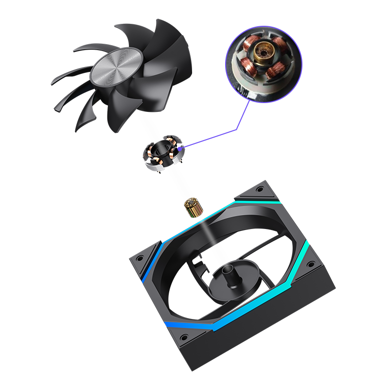 SILENT AND STABLE HYDRAULIC BEARING