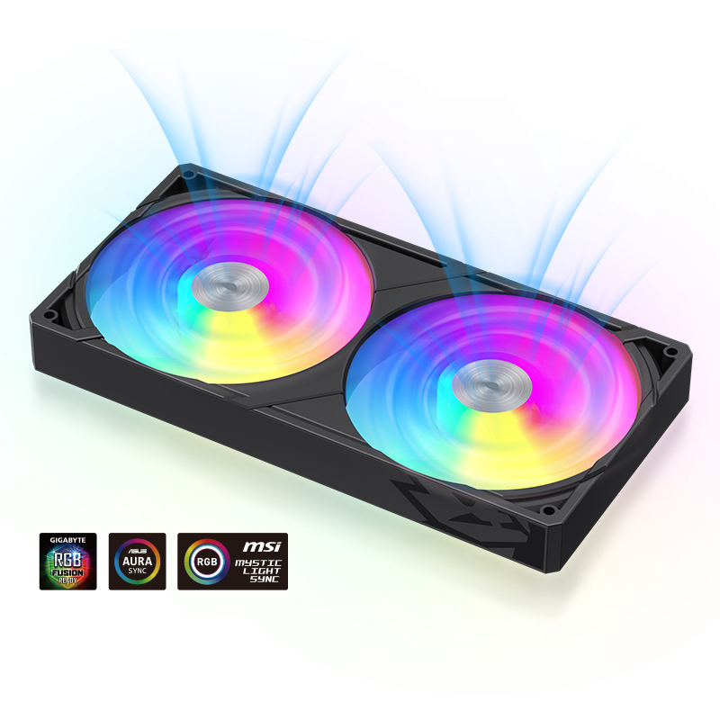 INTEGRATED HIGH-PERFORMANCE FANS