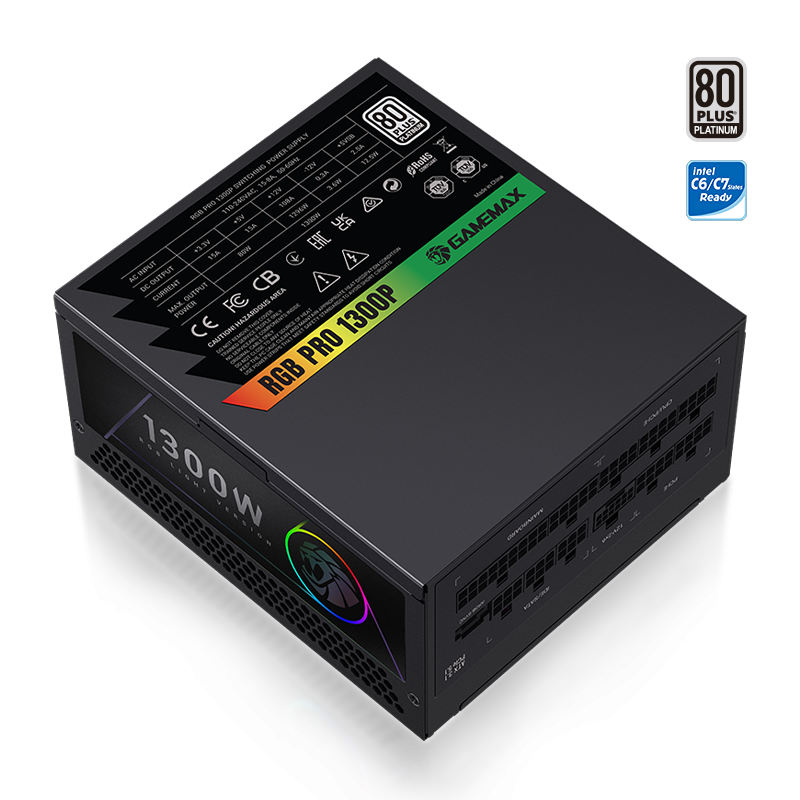 80+ PLATINUM CERTIFIED & INTEL C6/C7 READY