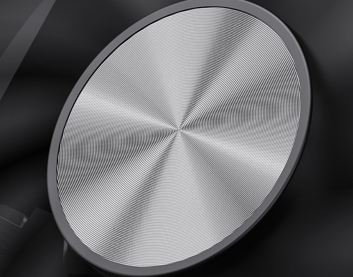 Premium Aluminum Badge with CD Pattern