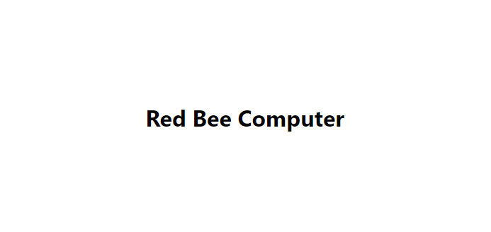 Red Bee Computer Sales and Services