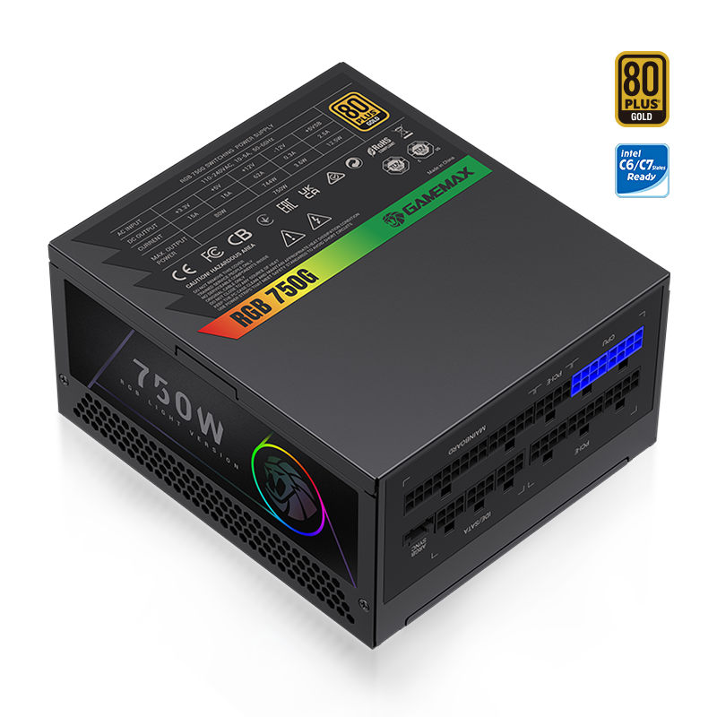 80+ GOLD CERTIFIED & INTEL C6/C7 READY