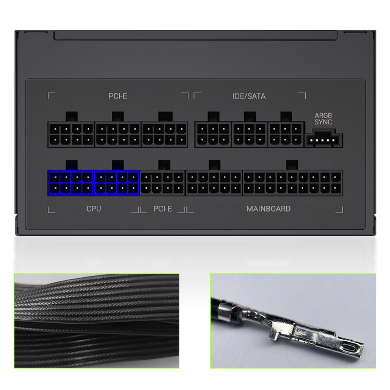 FULLY MODULAR DESIGN & EMBOSSED FLAT CABLES