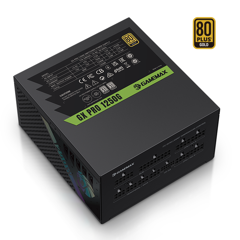 80 PLUS GOLD CERTIFIED