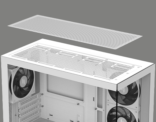 Top Magnetic Dust Filter