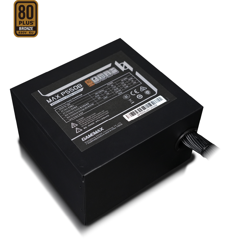 80 PLUS RBRONZE CERTIFIED