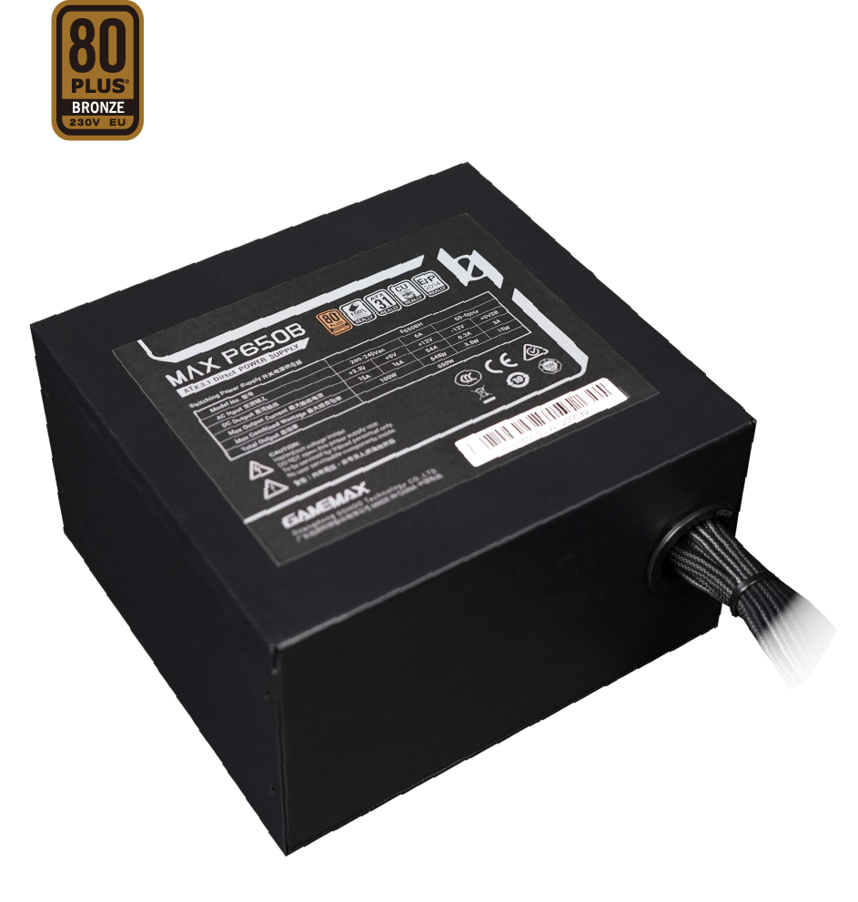 80 PLUS RBRONZE CERTIFIED