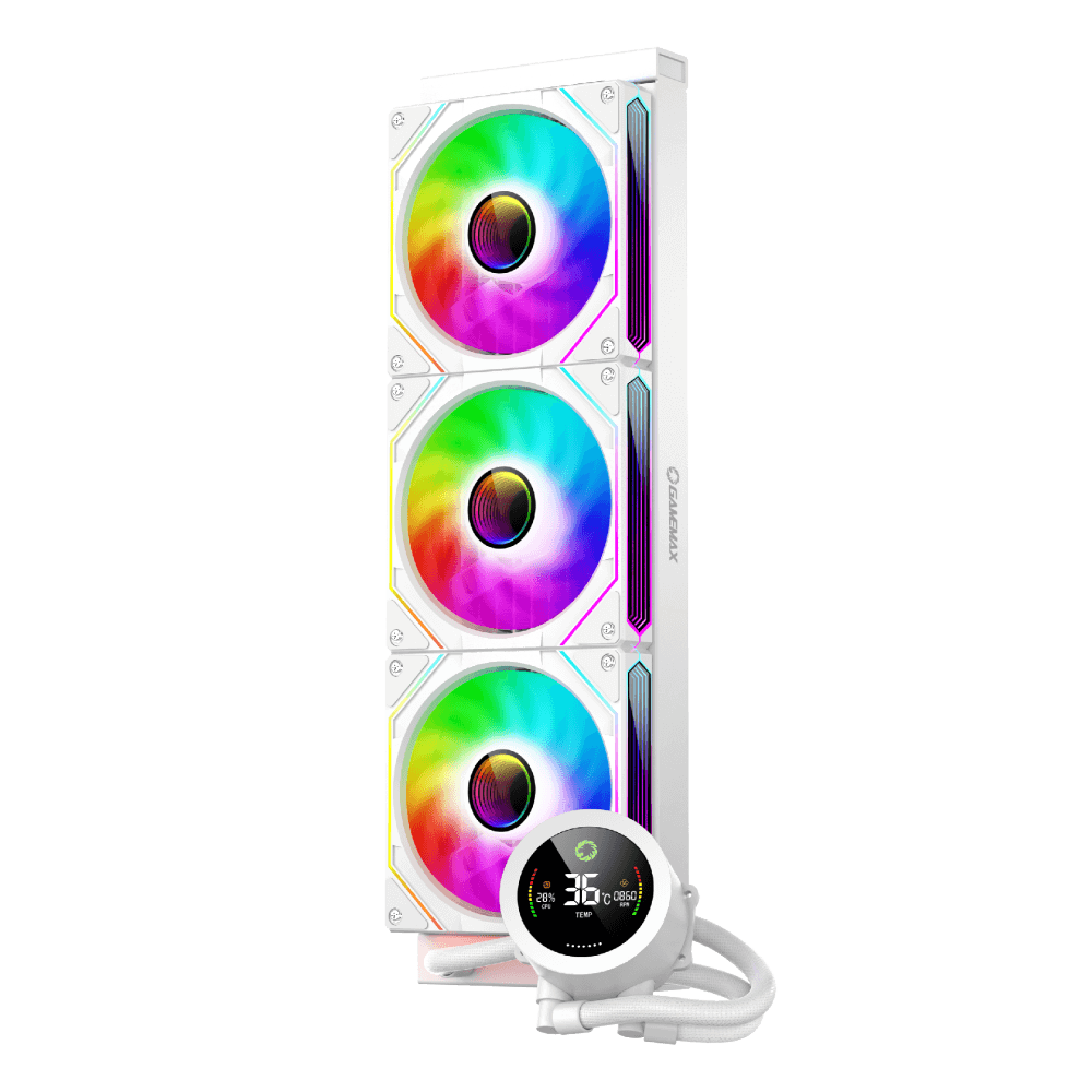 GameMax Iceburg 360 Digital White Liquid CPU Cooler